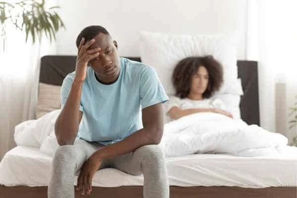 Man upset about ED symptoms Dagenham